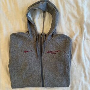 Virginia Tech Nike Zip up hoodie